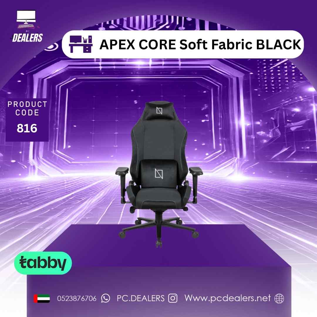 APEX CORE SoftFabric BLACK | 816
