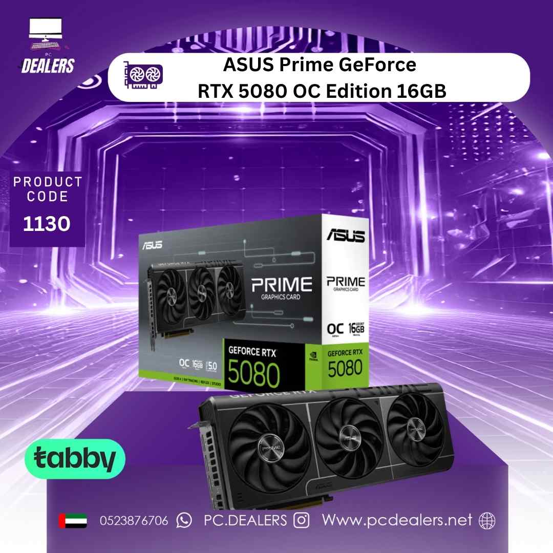 ASUS Prime GeForce RTX 5080 OC Edition 16GB