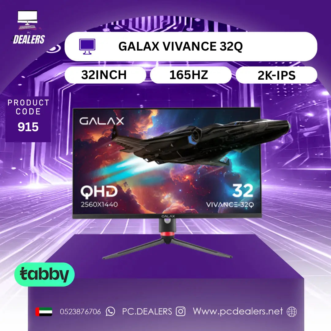 GALAX VIVANCE 32Q 2k ,32inch ,165hz ,IPS