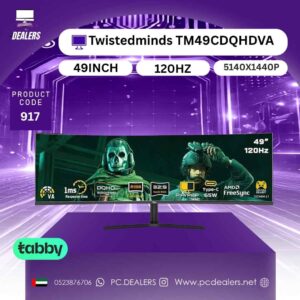 Twistedminds 49 inch WQHD (5120×1440),120Hz, 1ms