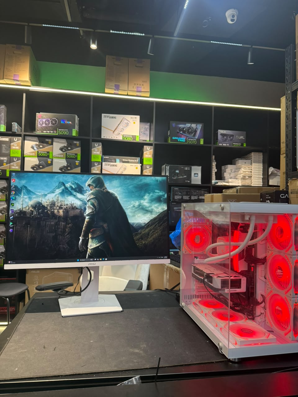 USED SETUP | R5 7600X & RTX 4060 & 2K MSI MONITOR 32GB RAM DDR5
