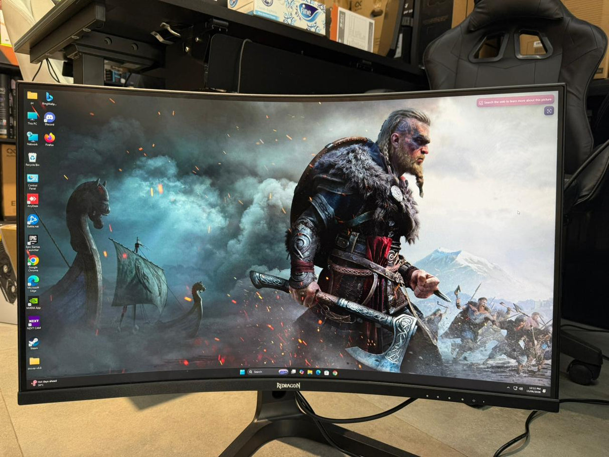 USED MONITOR | 2K 180HZ 32INCH CURVED REDRAGON GM32H2Q