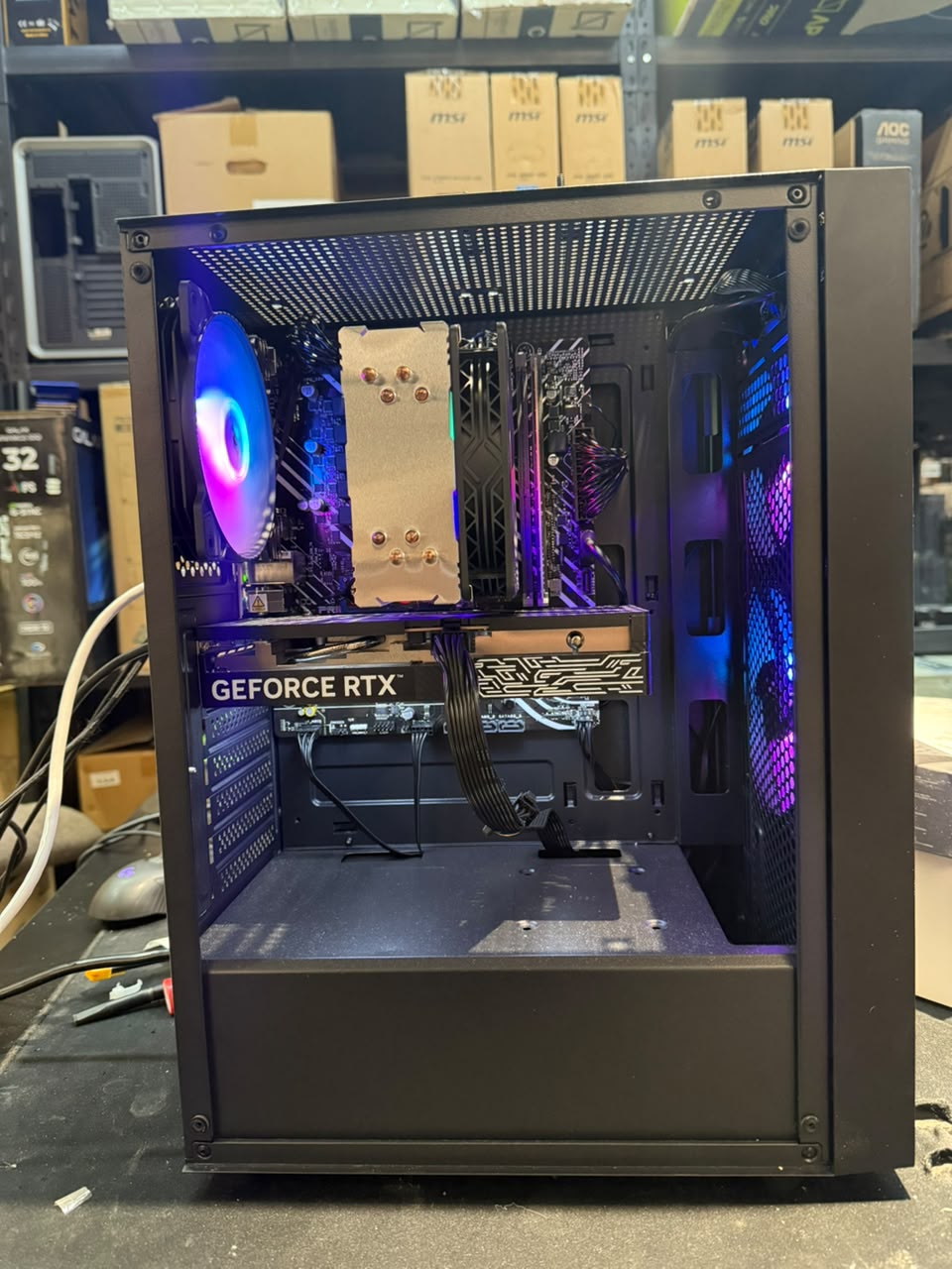 USED PC | I5 14400F & RTX 5060 WARRANTY 6MONTH
