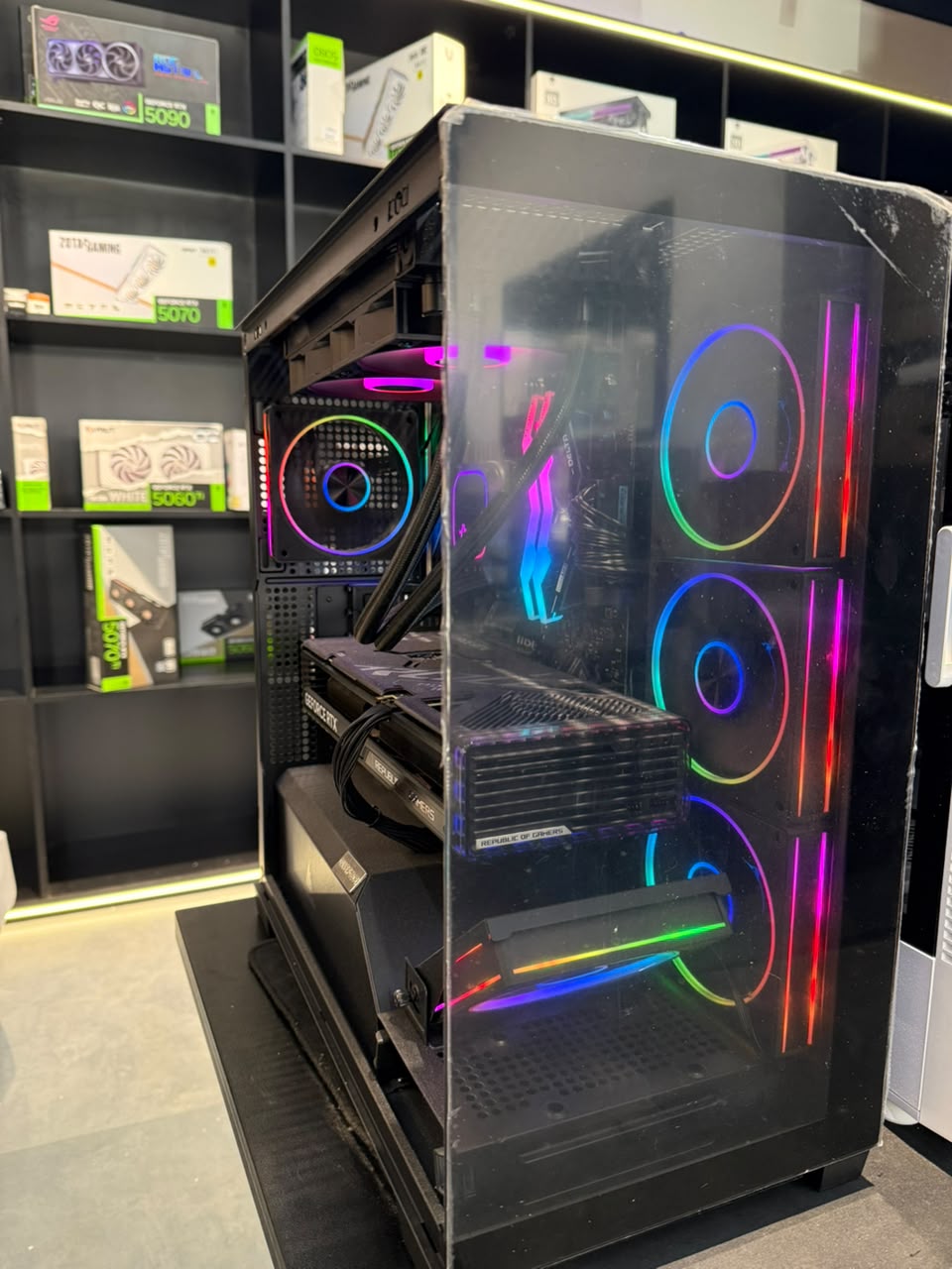 USED PC | RTX 4070Ti SUPER & Ryzen 7 7700x