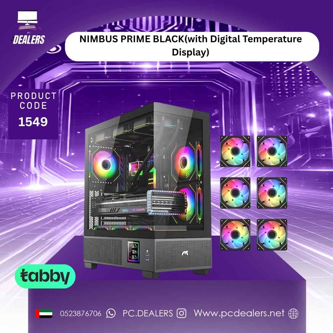NIMBUS PRIME BLACK(with Digital Temperature Display)