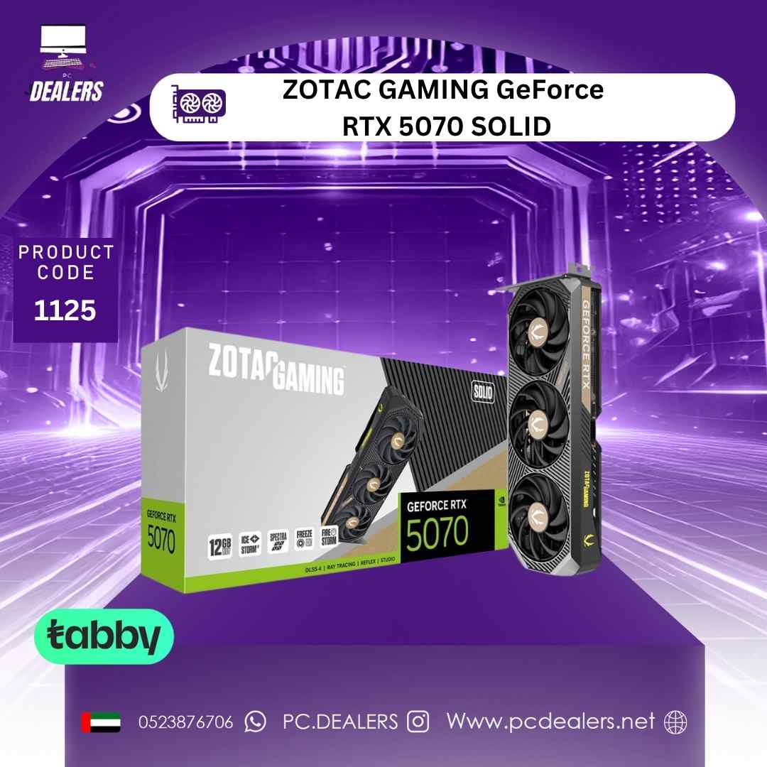 ZOTAC GAMING GeForce RTX 5070 SOLID