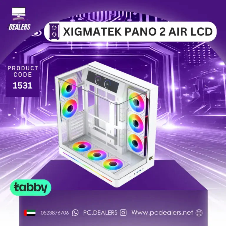 (XIGMATEK PANO 2 AIR LCD (LCD not included)