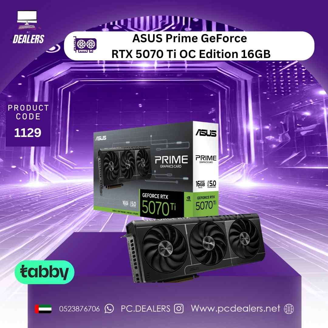 ASUS Prime GeForce  RTX 5070 Ti OC Edition 16GB