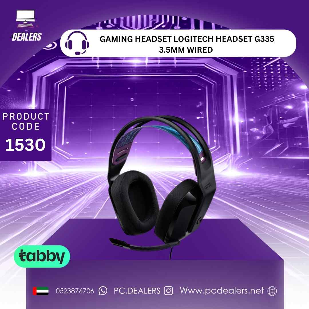 GAMING HEADSET LOGITECH HEADSET G335 3.5MM WIRED