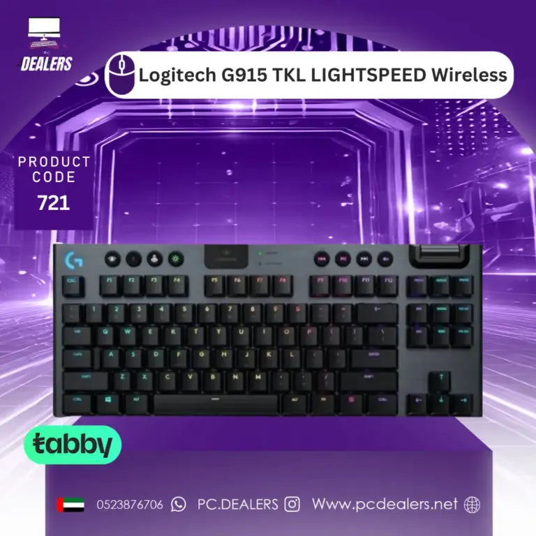 Logitech G915 TKL LIGHTSPEED Wireless
