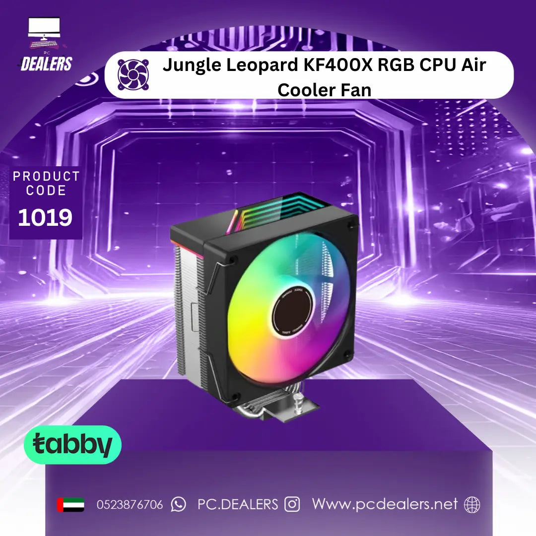 Jungle Leopard KF400X RGB CPU Air Cooler Fan