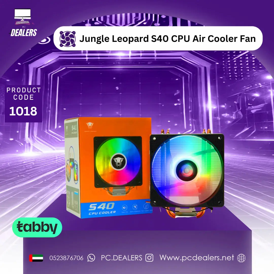 Jungle Leopard S40 CPU Air Cooler Fan