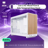 Lian Li A3 Micro Form Factor Chassis – Wood Front & Side Tempered Glass Panel