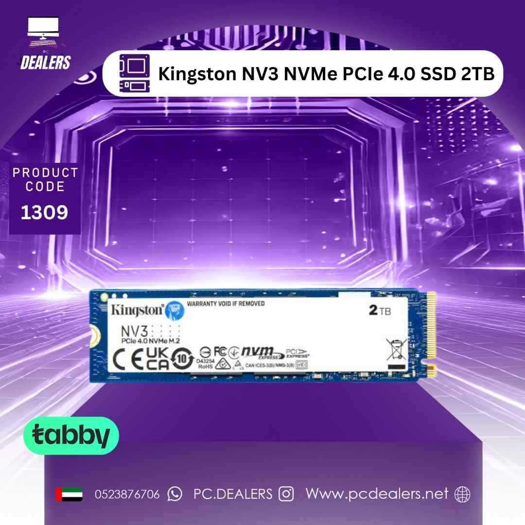 Kingston NV3 NVMe PCIe 4.0 SSD 2TB