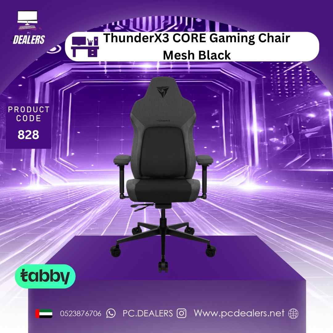 ThunderX3 CORE Smart Ergonomic Gaming Chair - Mesh Black