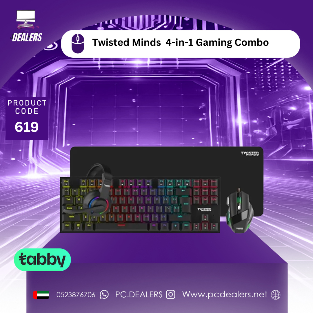 Twisted Minds  4-in-1 Gaming Combo