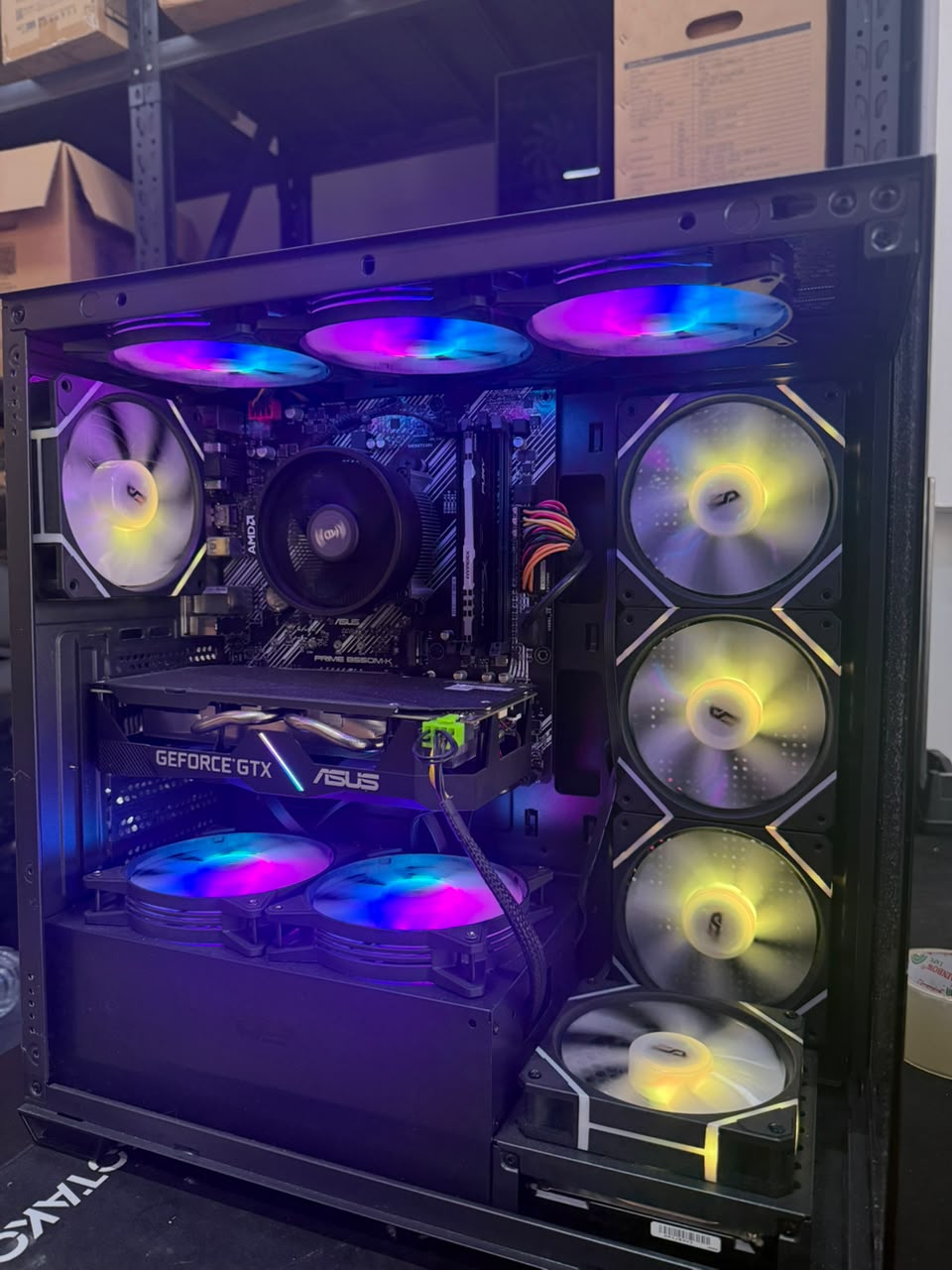 used pc | ryzen5 3400g & gtx 1660s