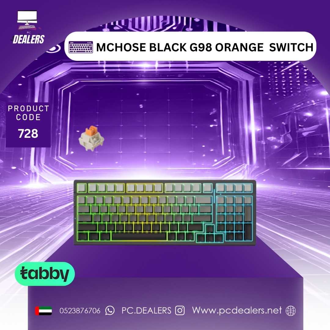 MCHOSE BLACK G98 ORANGE  SWITCH