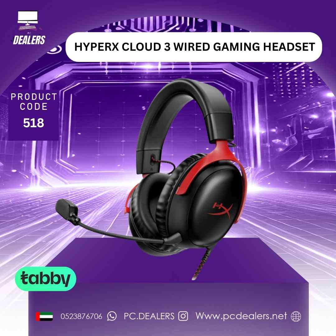 HYPERX CLOUD 3 WIRED GAMING HEADSET