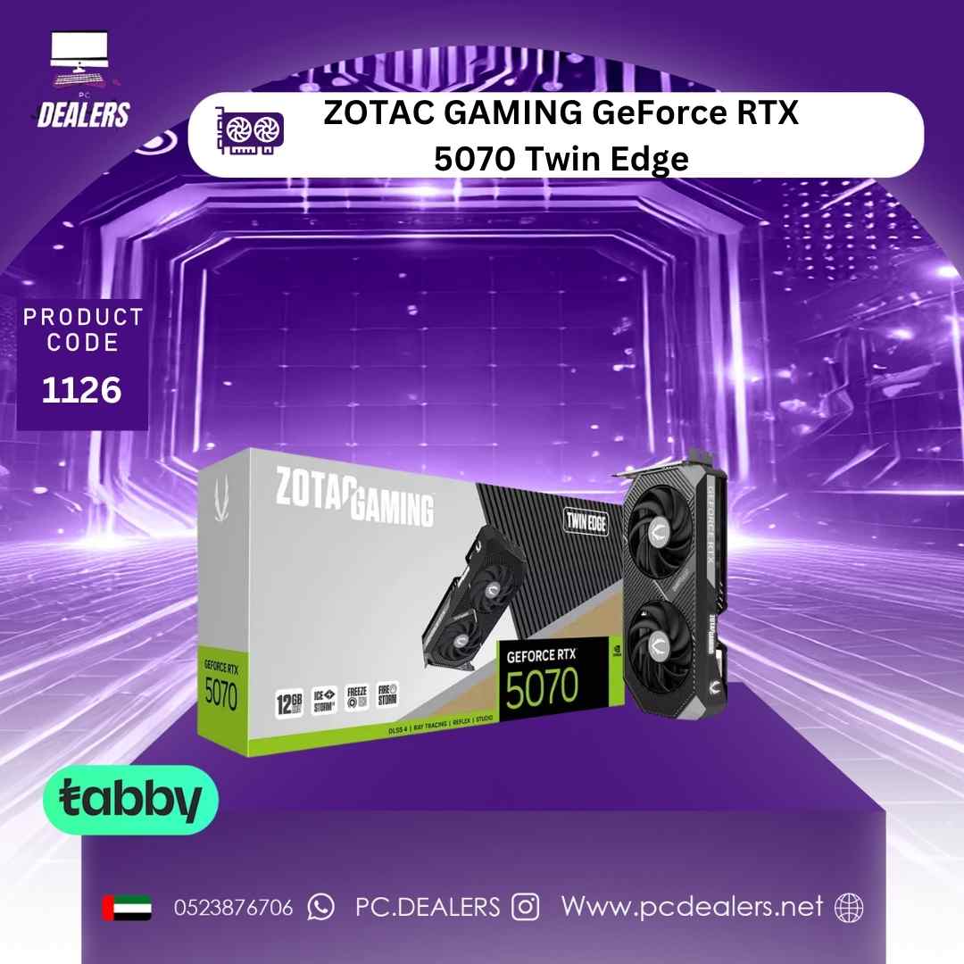 ZOTAC GAMING GeForce RTX 5070 Twin Edge