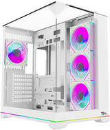 Twisted Minds Elite Mid Tower Gaming Case, ATX PC Case with ARGB Fans
