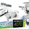 RTX 4070 ZOTAC GAMING GeForce Twin Edge White