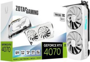 RTX 4070 ZOTAC GAMING GeForce Twin Edge White