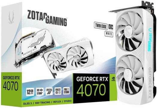 RTX 4070 ZOTAC GAMING GeForce Twin Edge White