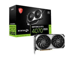 GeForce RTX™ 4070 SUPER 12G VENTUS 2X OC