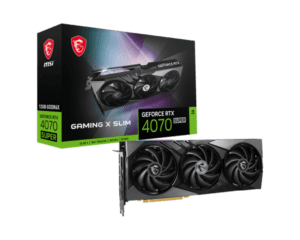 MSI GeForce RTX 4070 SUPER 12G GAMING X SLIM