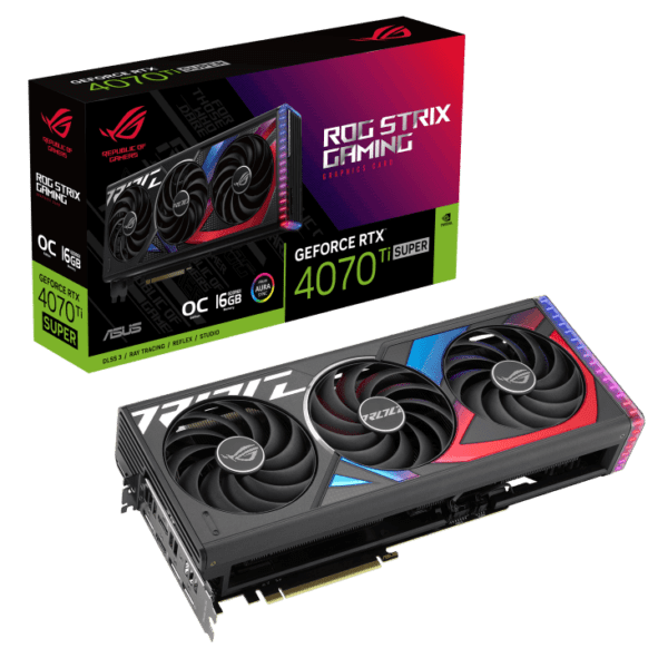 rtx 4070ti super rog stix gaming