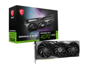 GeForce RTX™ 4070 Ti SUPER 16G GAMING X SLIM