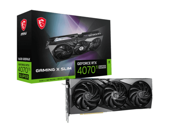 GeForce RTX™ 4070 Ti SUPER 16G GAMING X SLIM