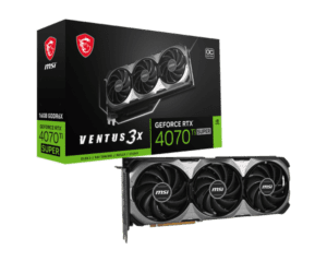 GeForce RTX™ 4070 Ti SUPER 16G VENTUS 3X OC